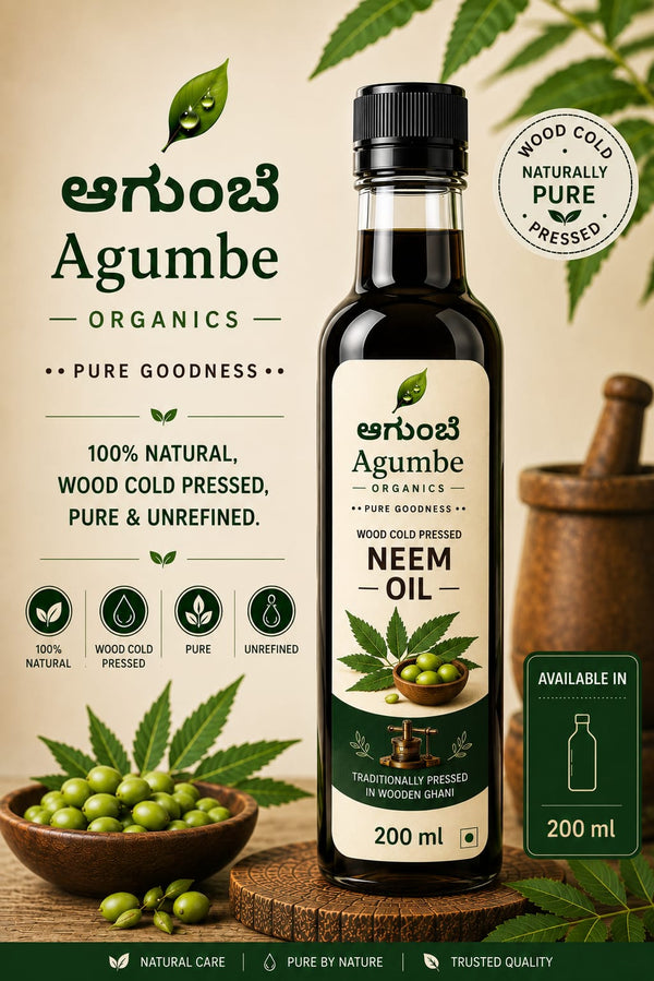 Wood Cold Pressed Neem Oil